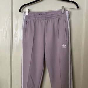 adidas originals lavender track pants